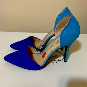 NWT Faux Suede Chinese Laundry Stilettos!